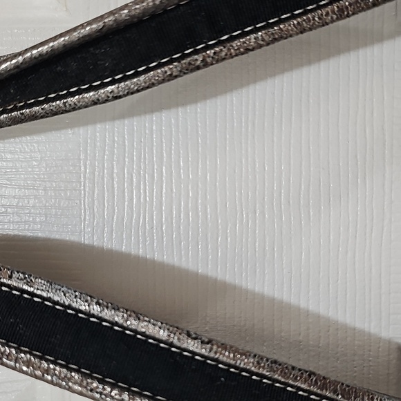 Coach Poppy Plaid Lurex Tartan Black and Gray Women's Tote Bag - Picture 5 of 17